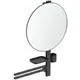 IS-Beauty-Bar-Accessoires-Kombi-Alu-L800-mit-Spiegel-d500mm-Silk-Black-BD587XG gallery number 1